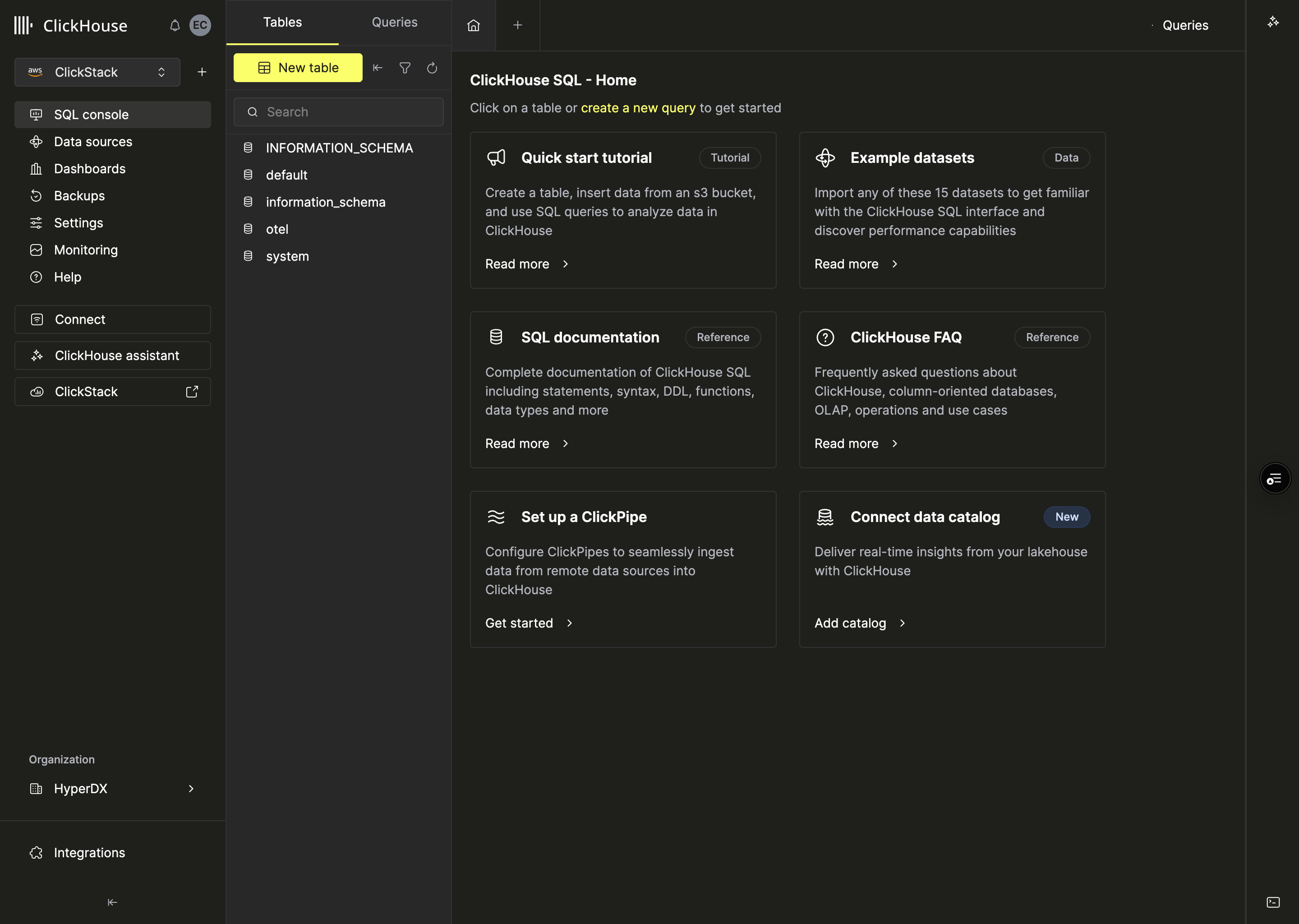 ClickHouse Cloud
